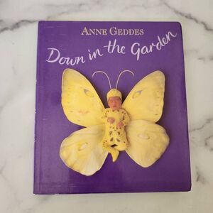 Anne Geddes Down in the Garden 90s baby costume photography book